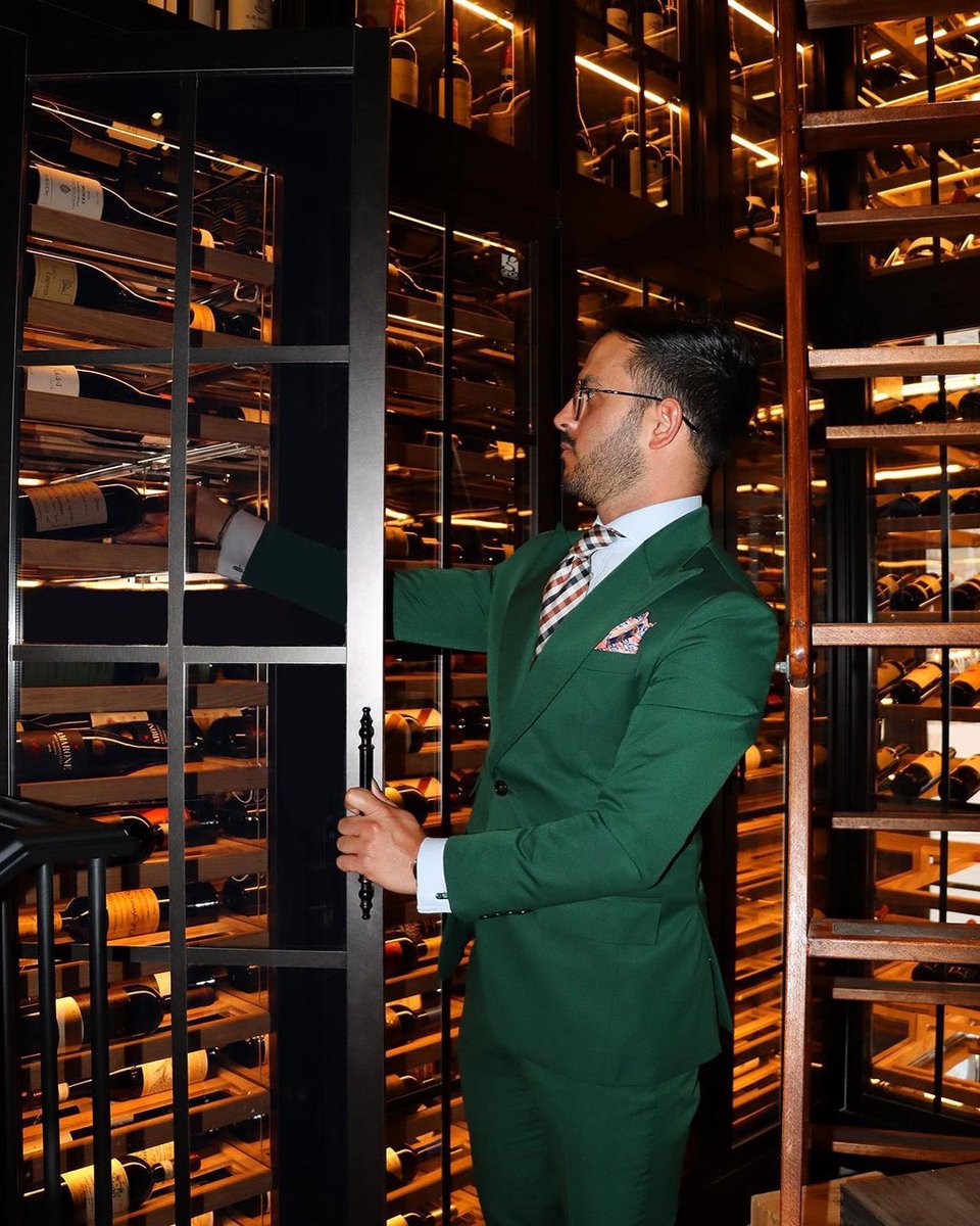 I truly believe i suffer from Vinophobia, the fear of running out of Wines, that’s why my cellar is a place to be.

🍷

#winetime #chicnonnadubai #winecellar #uae #sommelierlife #wine #winelover #italianwines #passion #suitup #wineoclock #dubai #smile #greenmood #chicsommier