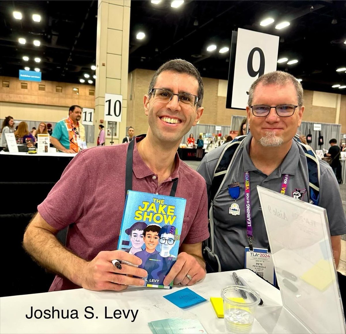 PeteBiddleYFNRL's tweet photo. Met a lot of great authors at the TLA conference. All of them were so nice. I like getting their books signed to the YWA Rockin’ Library so students can check out a signed copy. #txla24 #texaslibraryassociation #books #librarians @YWSteamPrepNT @EPISDLibraries @ELPASO_ISD https://t.co/dQhoMd8zyw