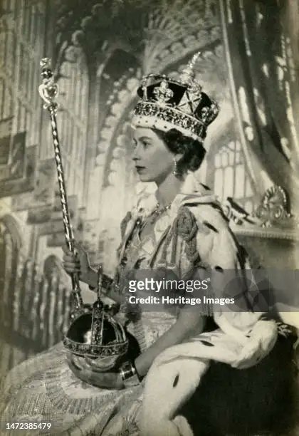 The Queen in 1953.