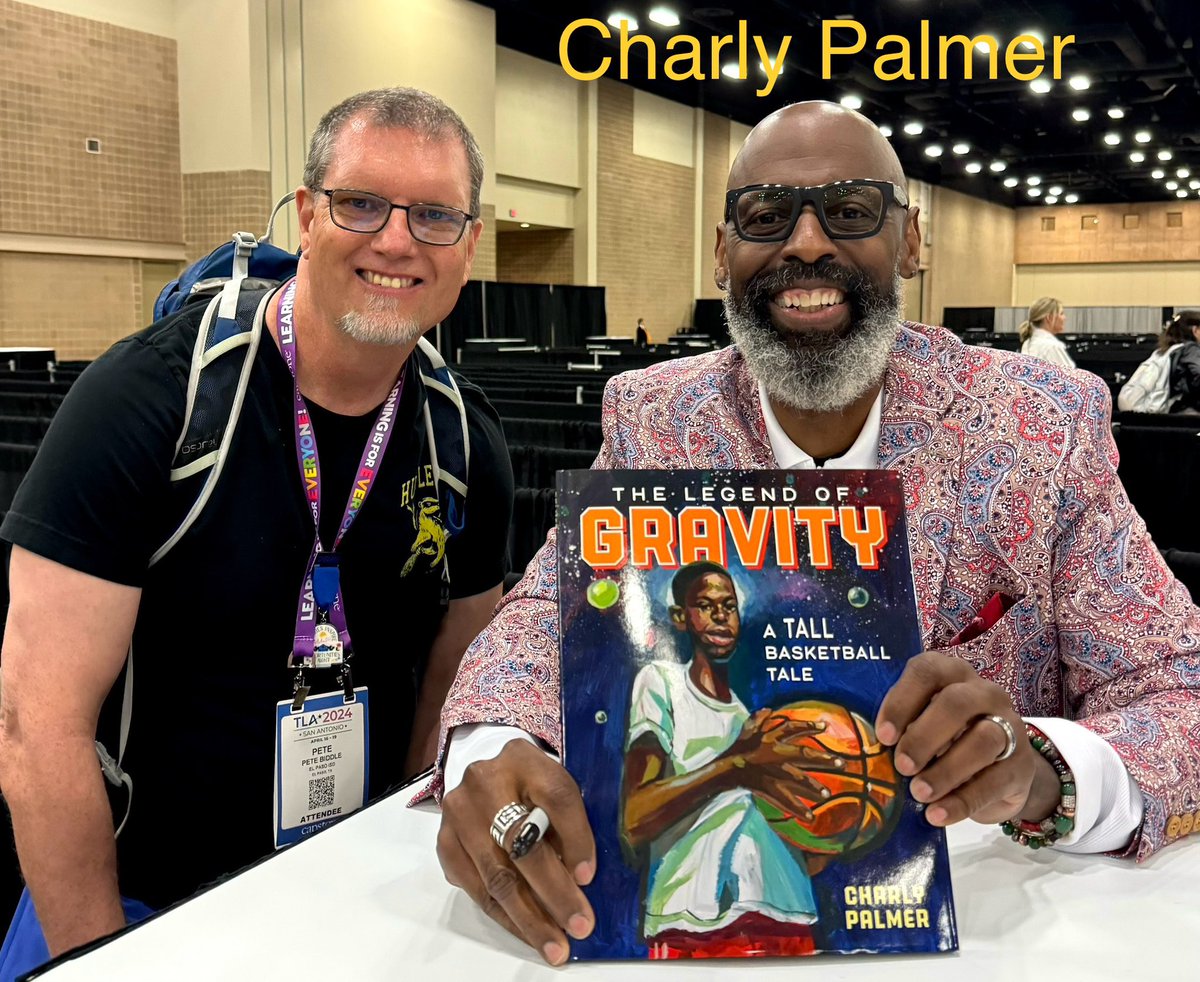 PeteBiddleYFNRL's tweet photo. Met a lot of great authors at the TLA conference. All of them were so nice. I like getting their books signed to the YWA Rockin’ Library so students can check out a signed copy. #txla24 #texaslibraryassociation #books #librarians @YWSteamPrepNT @EPISDLibraries @ELPASO_ISD https://t.co/UQcBJglMGa