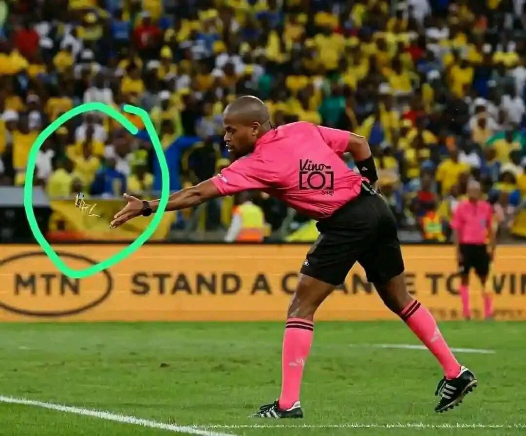 Referee of the season, man responsible for Shalulile clean sheets 🙌🏽