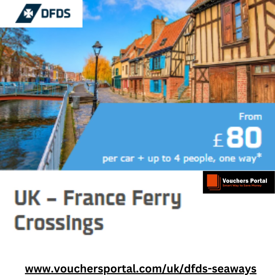DFDS Seaways Discount Code, Promo Code & Voucher Code UK April 2024
DFDS Seaways is a shipping company

vouchersportal.com/uk/dfds-seaways