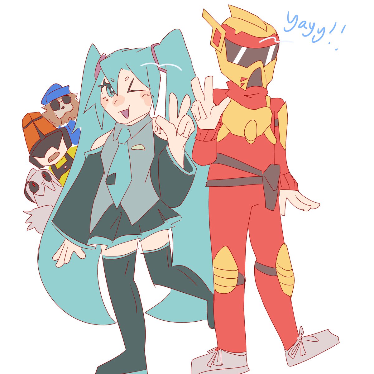 Miku and phobos would be friends I just know it