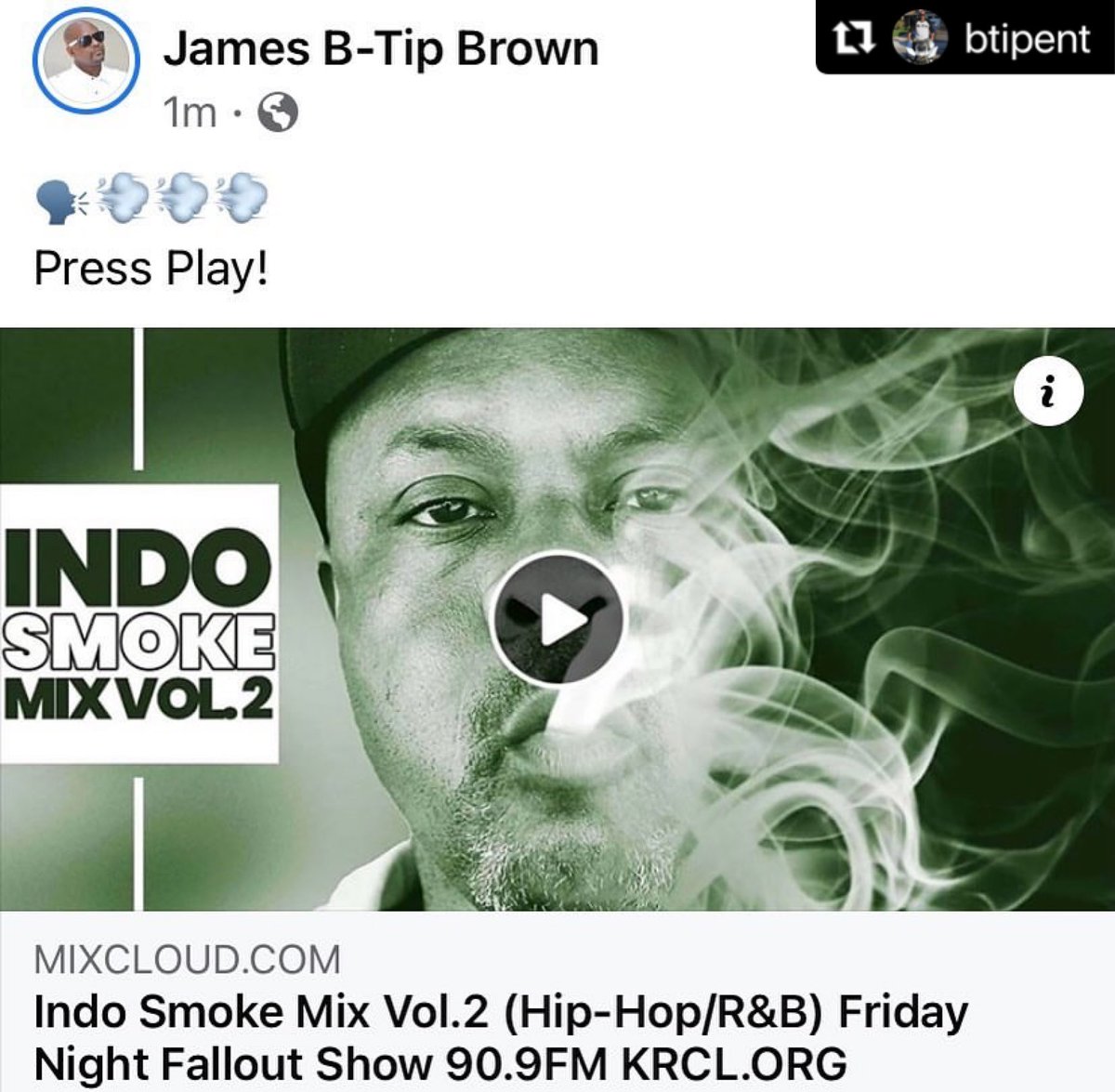 Press Play! #dj #btipinthamix #mixcloud #indosmoke #420day mixcloud.com/btipent/info-s…