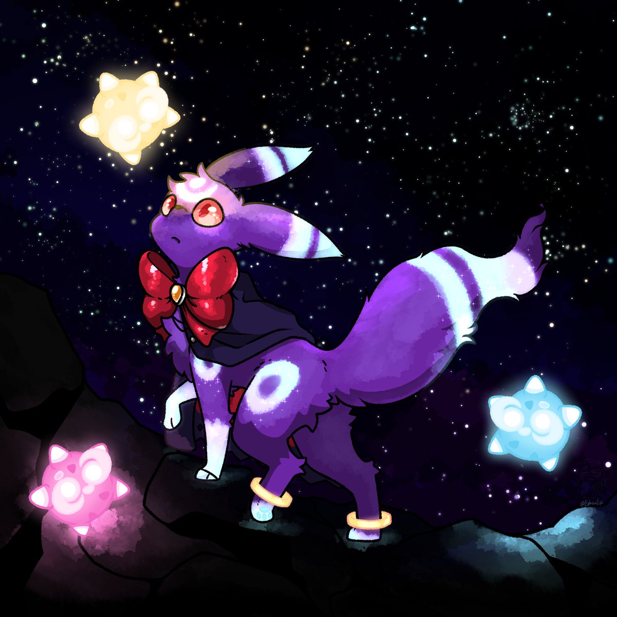EphrinButMore's tweet photo. PWYW for @/Jemmysponz Played around with some brushes so this was all pretty new territory for me!! https://t.co/ck1TDjb9qr