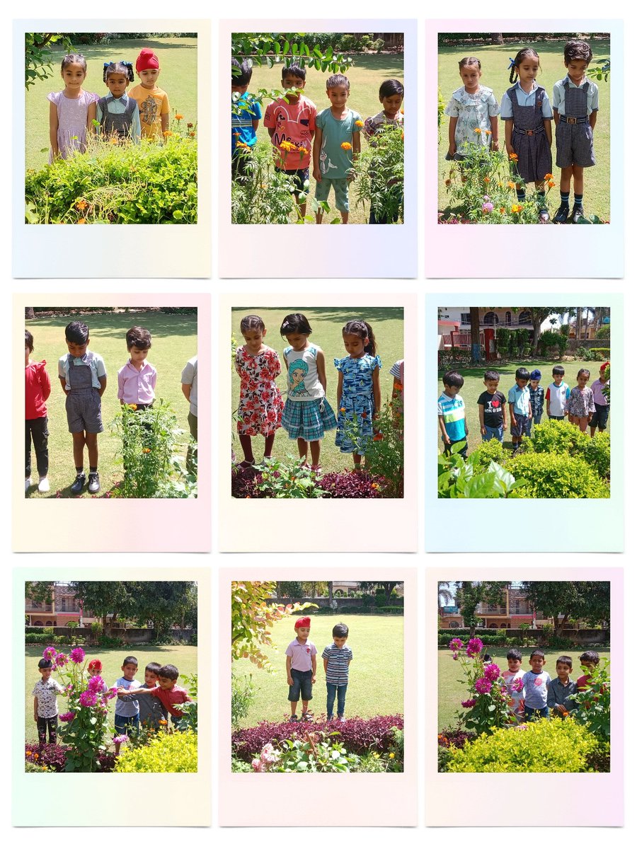 Little flowers of Grade UKG # Garden Walk # Things Good for Plants # Naming words # Learning With Fun # Enjoyed a lot# SDG Goal no 15 Life on Land .@pkdhillon08 @JyotiBh28005578 @KajalSh97224712 @KnpsIndia @PathakSamarth @edu_sdg