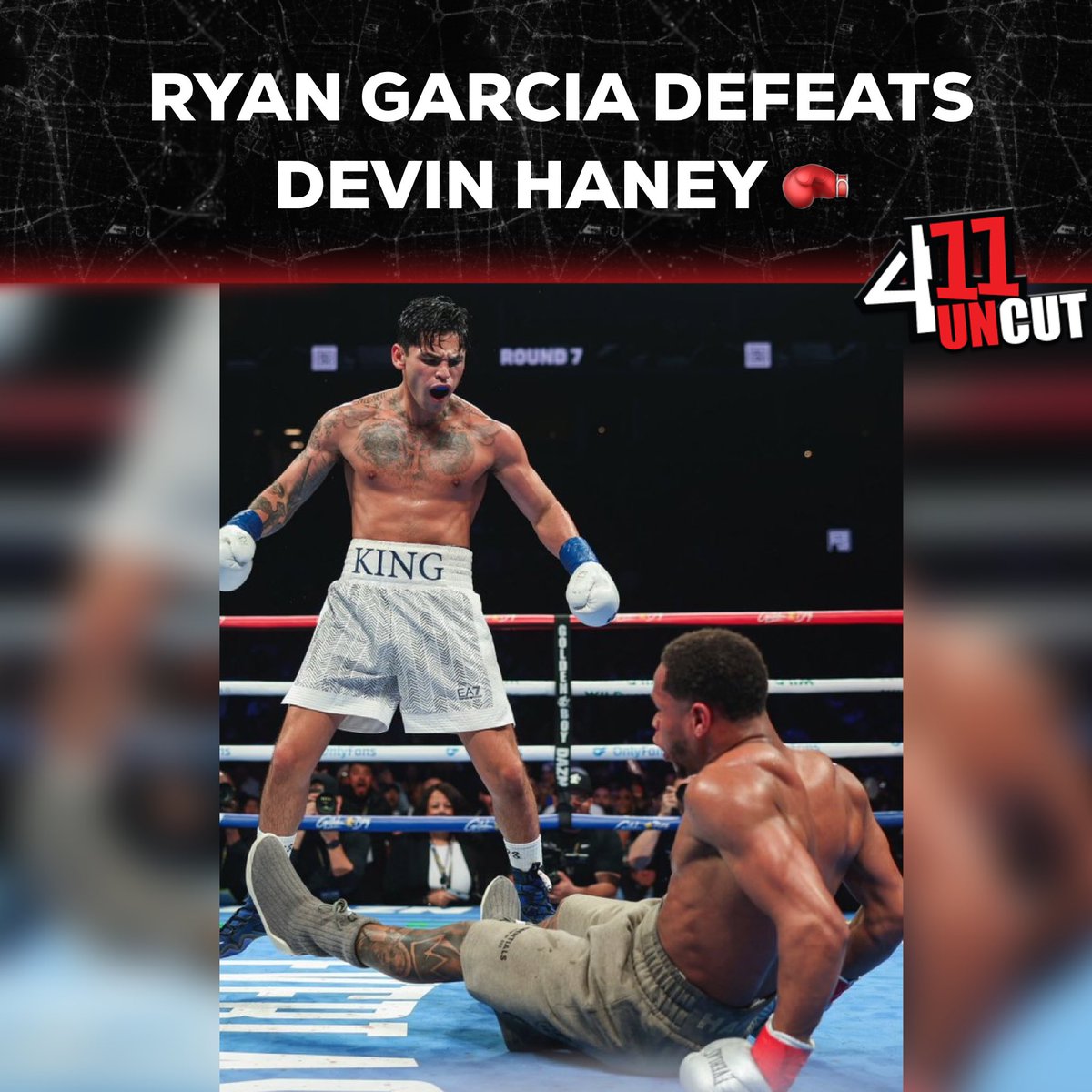 Wow gang! #RyanGarcia put the beats on #DevinHaney 🥊 Thoughts? 

#411WithNellaD #411Uncutq