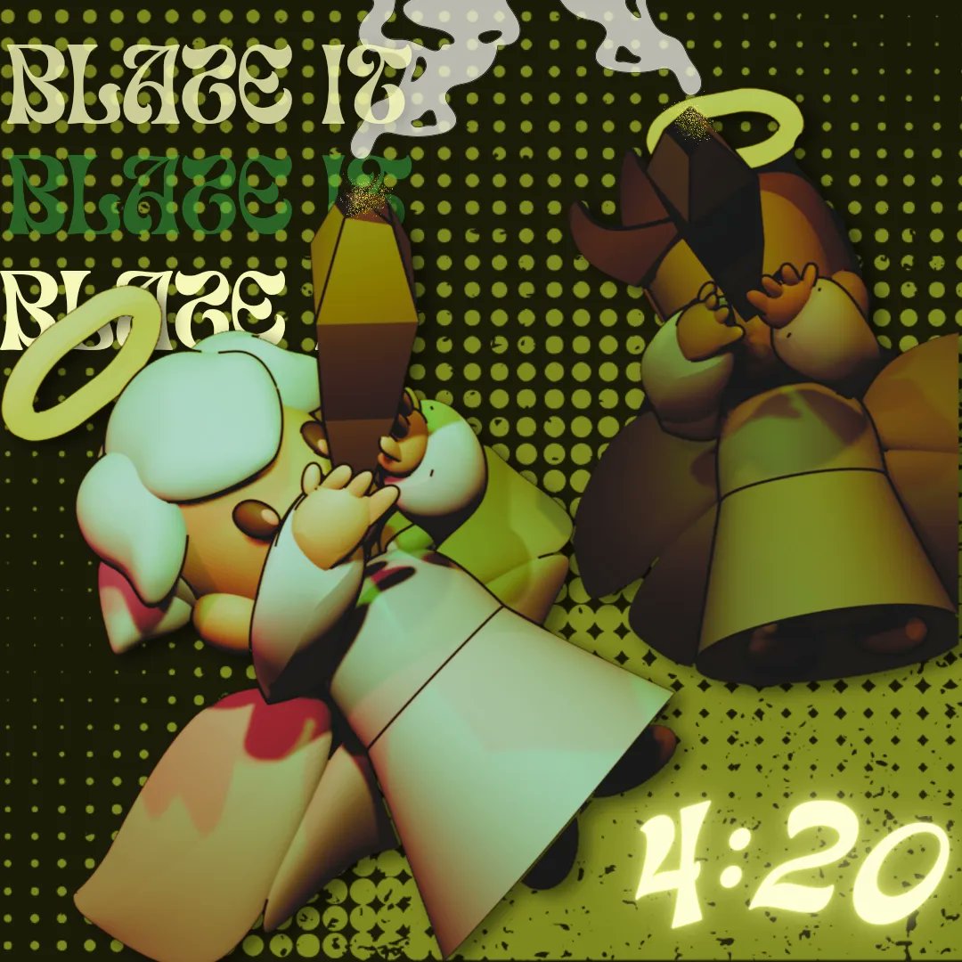 multipaldev's tweet photo. Silly #MultiPal art for our favorite holiday.
#b3d #blender #indiegame https://t.co/2IczgQATO7