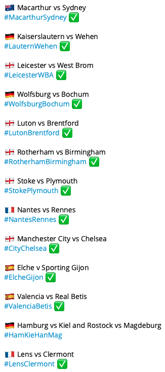 💰💰💰💰💰 An outrageous day of winners for Premium members yesterday as we smashed a 12/12 clean sweep 🧹 Today is your LAST DAY to take up the enormous 80% OFF offer. Fancy joining for a fiver? 1. Join the Premium service via t.me/WLBGold_bot. 2. Pay the