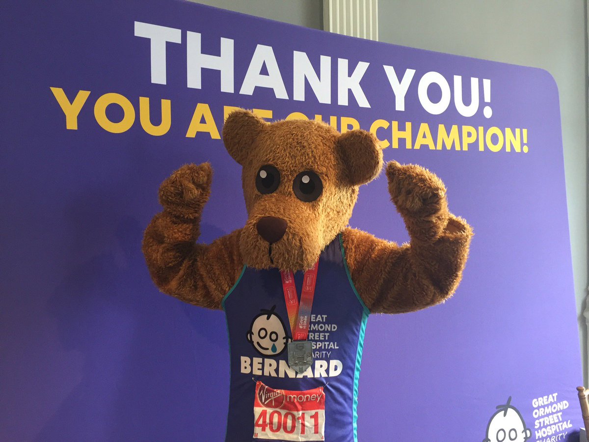 justgiving.com/page/ashleymar… Moved beyond words by the generosity of so many: £20,651 raised so far this year for @GOSHCharity and @£181,273 since my first @LondonMarathon in 2015. Thank you - and most of all to @GreatOrmondSt for taking such good care of our precious daughter 🏃🙏🥲