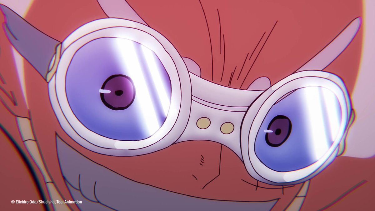 Luffy with glasses 🤩 — Watch One Piece on Crunchyroll!