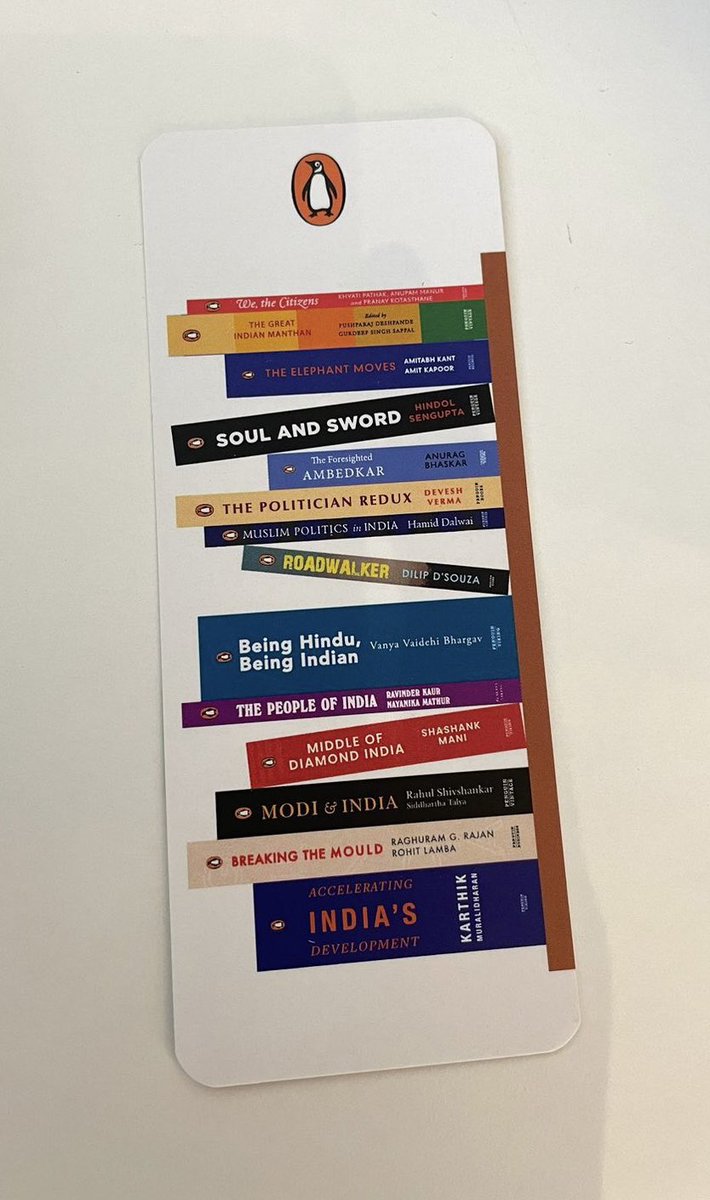 Keep a lookout for these bookmarks in bookstores near you! 

Lajpat Rai, the nation, and Elections 2024. 

#LalaLajpatRai #nationalism #IndianNationalism #HinduNationalism #BeingHindu #BeingIndian #Hindutva #Election2024 @PenguinIndia