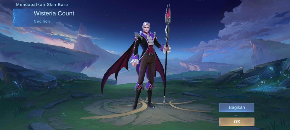 ghibranfa's tweet photo. @mlbbfess gua kalo skin sering dapet, kalo hero smpe 3000 tiket ga dapet² bjir https://t.co/pqjSzyBpum