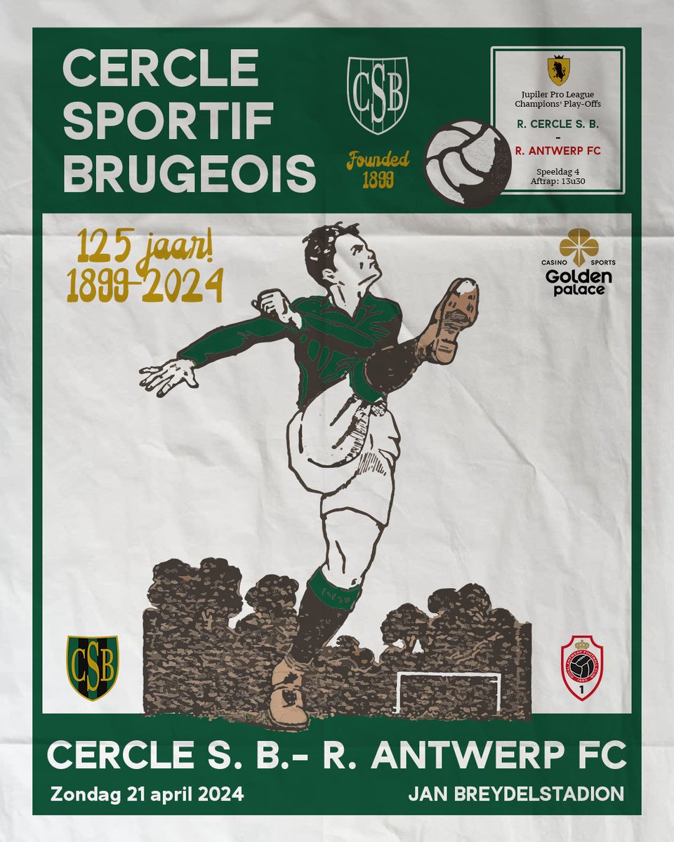 cercleofficial's tweet photo. Iedre zundag no de Cercle, me heel ons erte vo groen en zwart! 't Is matchdag! 🟢⚫️ #CERANT https://t.co/kmQO0QTvNF