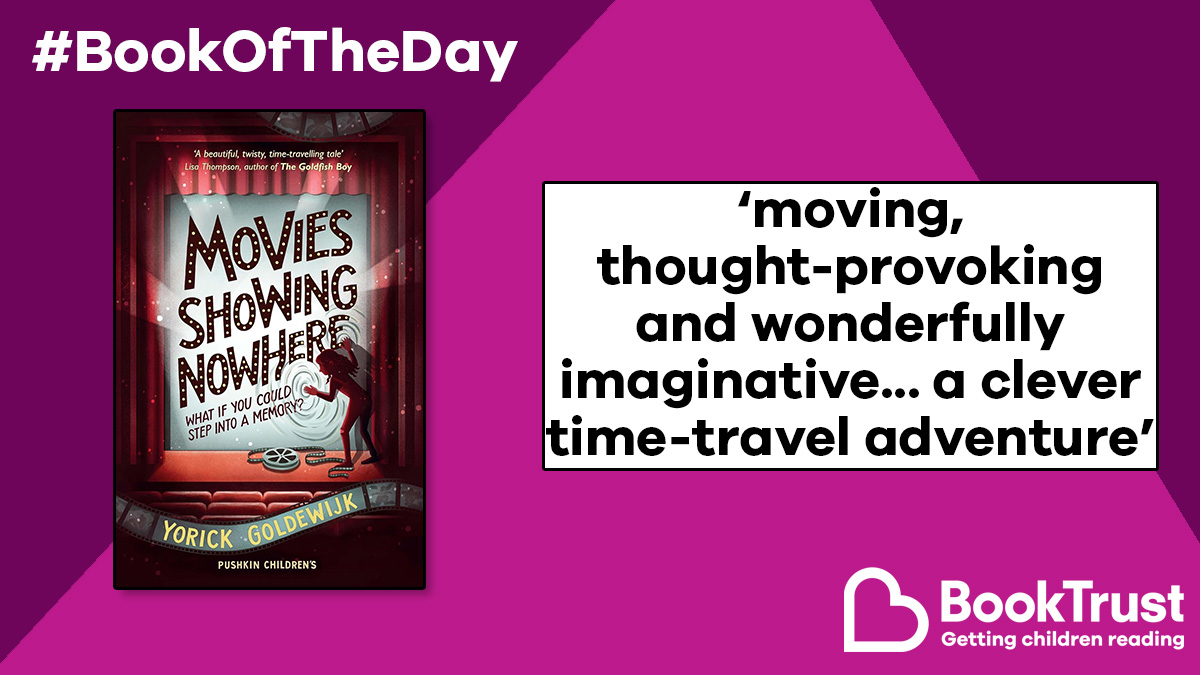 Our #BookOfTheDay is a beautiful and inventive story exploring grief, guilt and loneliness. We love #MoviesShowingNowhere from Yorick Goldewijk and Yvonne Lacet, which has been skilfully translated by @Laura_Wat: booktrust.org.uk/book/m/movies-… @PushkinChildren