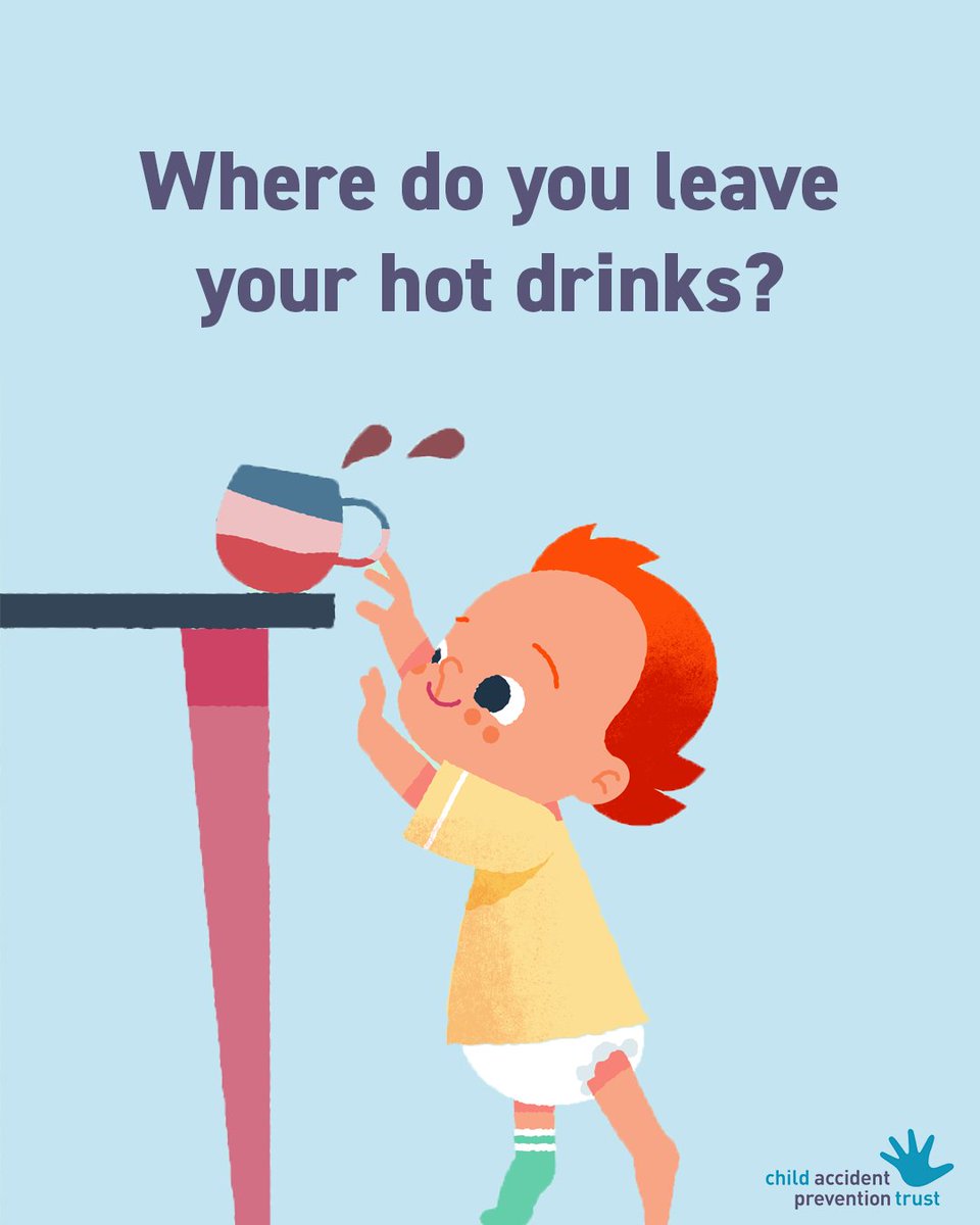 It's #NationalTeaDay and the perfect excuse to grab a hot cuppa. But did you know that 30 babies and toddlers go to hospital every day with a hot drink burn? Please be mindful where you place hot drinks. Learn more: capt.org.uk/burns-scalds/ #BeBurnsAware