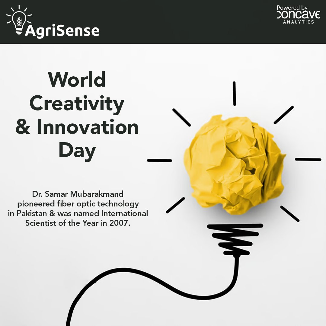 Happy World Creativity and Innovation Day!

Today, we celebrate the boundless potential of human ingenuity to drive positive change and shape a brighter future for all. 

#ConcaveAnalytics #AgriSense #ConcaveAGRI
#Creativity #Innovation #PositiveChange
