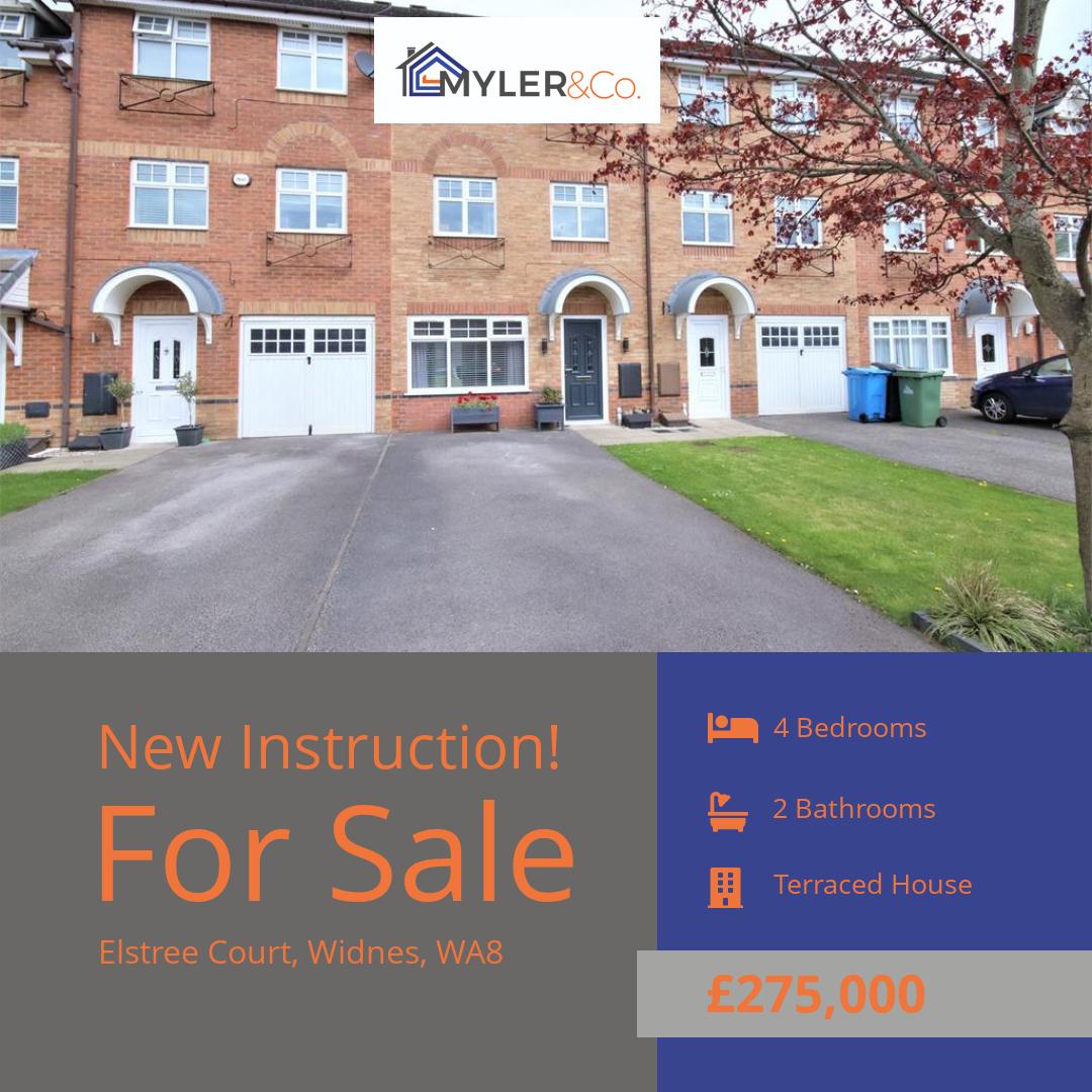 New Instruction!

📌Elstree Court, Widnes, WA8
💰 £275,000

Don't miss out on this amazing opportunity!

☎ 0151 424 5100
📩 info@mylerestates.com

onthemarket.com/details/147221…