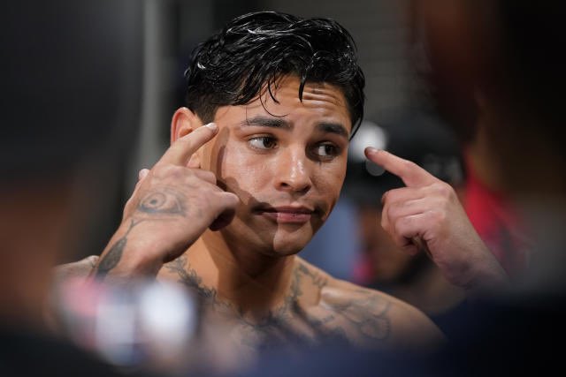 Ryan Garcia, in his press conference, said he drank every day in camp during this fight. #HaneyGarcia