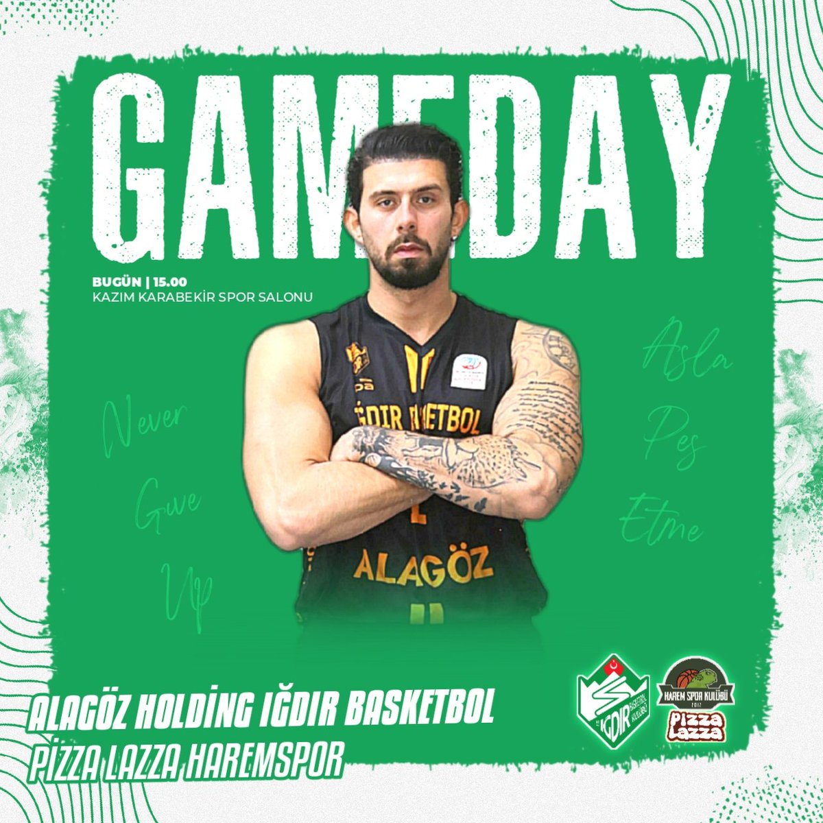 alagozigdirbk's tweet photo. GAMEDAY 🏀

🆚 Pizza Lazza Haremspor
📆 Bugün
🕝 15.00
🏟️ Kazım Karabekir Spor Salonu
📺 TBF Youtube
📲 #GöçZamanı https://t.co/u4OgMKd2Hz