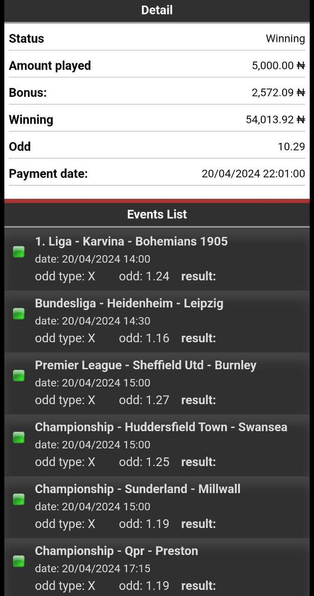 10 ODDS BOOOOOOOOM ON @Bet9jaOfficial 💥💥💥 CONGRATS IF YOU PLAYED 🎉🎉 WE GO AGAIN TELEGRAM ➡️ t.me/promisepunts 🍀🍀🍀🍀🍀🍀🍀🍀🍀🍀🍀