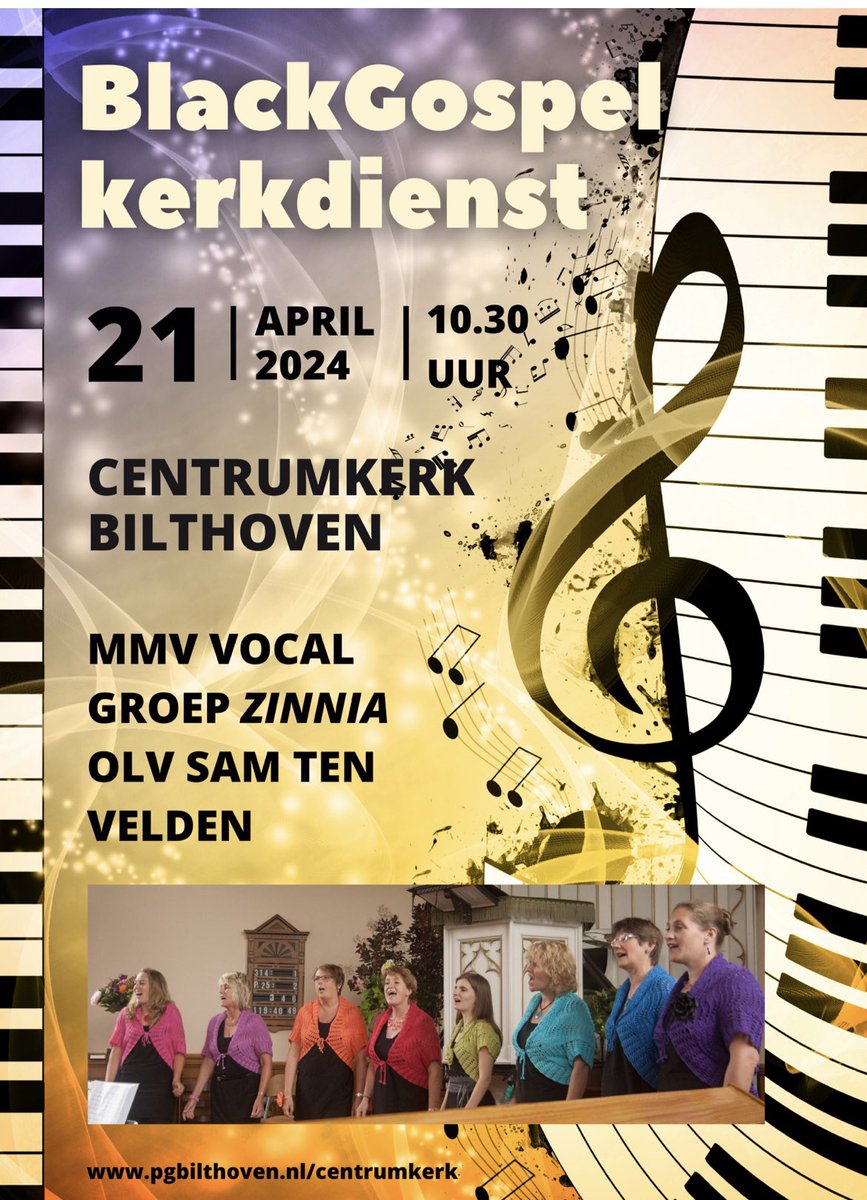 MonumentDeBilt's tweet photo. #Goedemorgen #zondag
Swingende #gospeldienst vandaag in #Centrumkerk #Bilthoven
#fijnezondag🎶
#zingmee #kerk #debilt https://t.co/a6g9g9XESw
