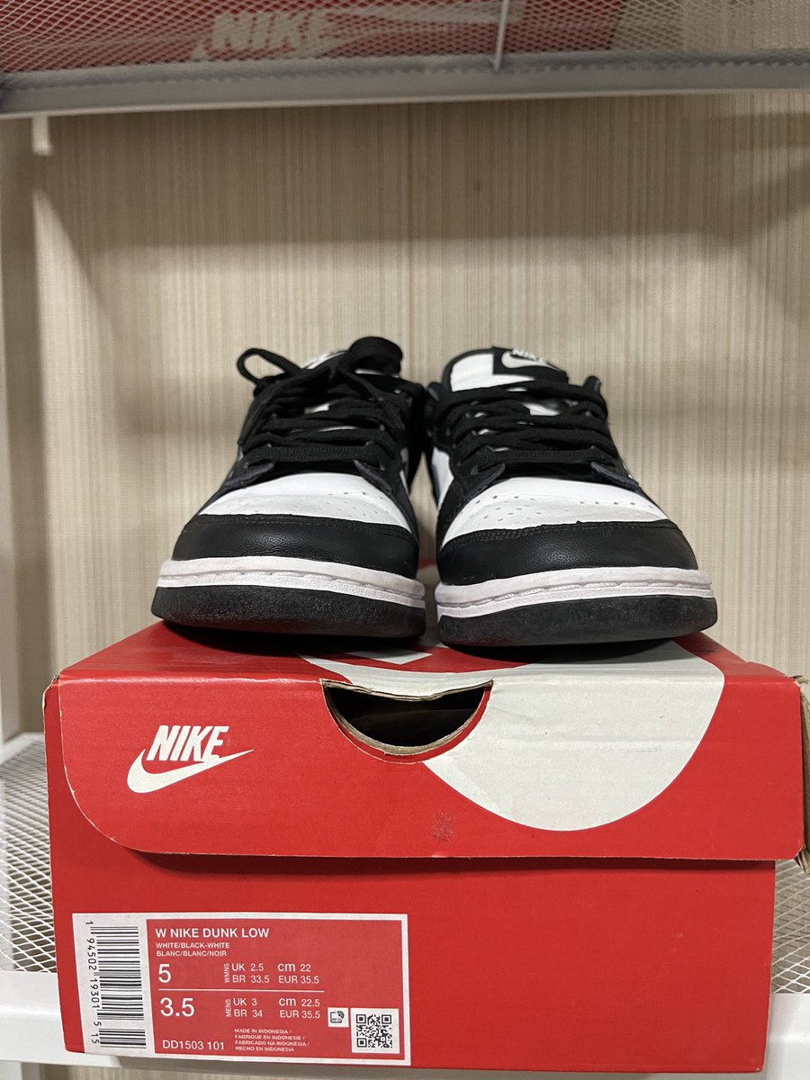 ส่งต่อ Nike dunk low panda🐼
ไซส์ 35.5   22cm กล่องอุปกรณ์ครบ
🍒2500฿🍒

สนใจลดได้ค่า🗯️
📍นัดรับได้โซน รังสิต-ฟิวเจอร์

#ส่งต่อรองเท้ามือสอง #ส่งต่อpanda #ส่งต่อรองเท้า #รองเท้าnike #ส่งต่อnike #nikethailand #nike #ส่งต่อpanda #NIKEDunklow #nikepanda #รองเท้าผ้าใบ