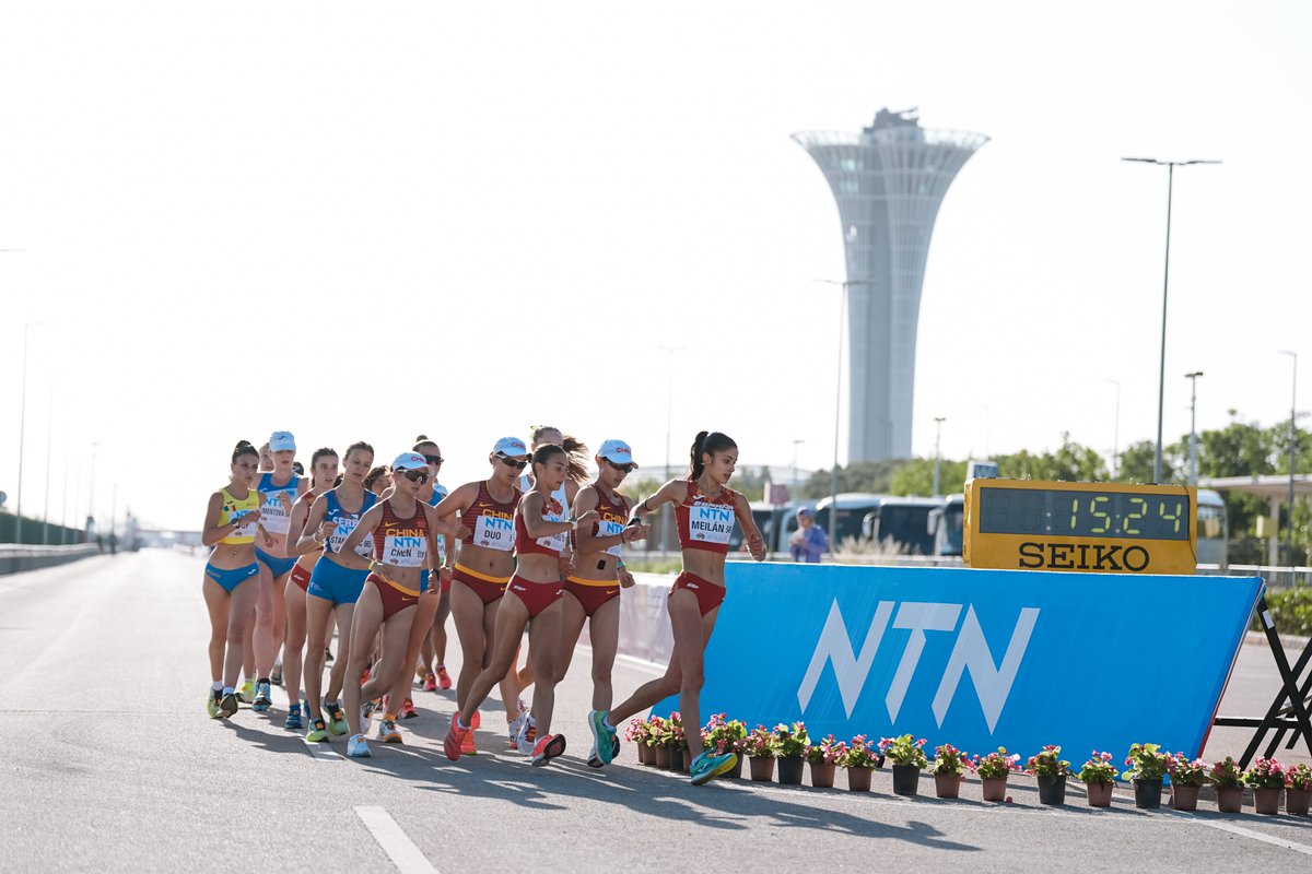 Team standings:

🥇 Spain 🇪🇸
🥈 China 🇨🇳
🥉 Italy 🇮🇹

Watch live on Inside Track 📺: worldathletics.org/videos

#WorldRaceWalking