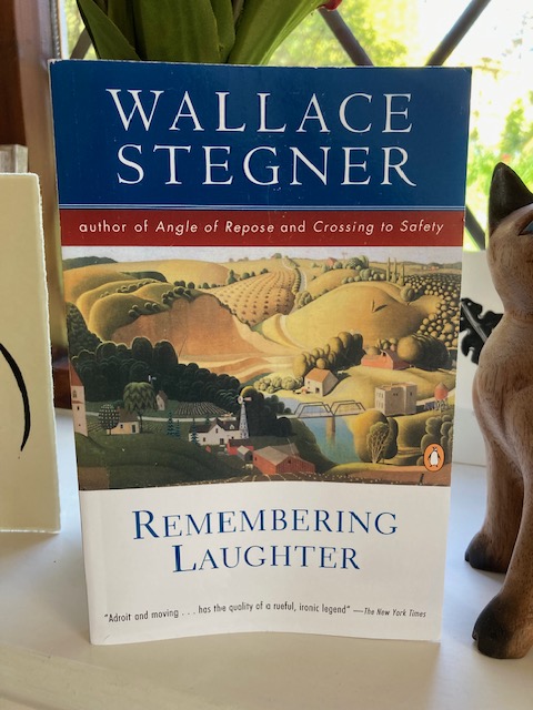 New on the blog today, I've written about REMEMBERING LAUGHTER by Wallace Stegner. There are hints of Edith Wharton in this beautifully written story of marital infidelity, intense bitterness and the refusal to forgive. My contribution to the #1937Club. jacquiwine.wordpress.com/2024/04/21/rem…