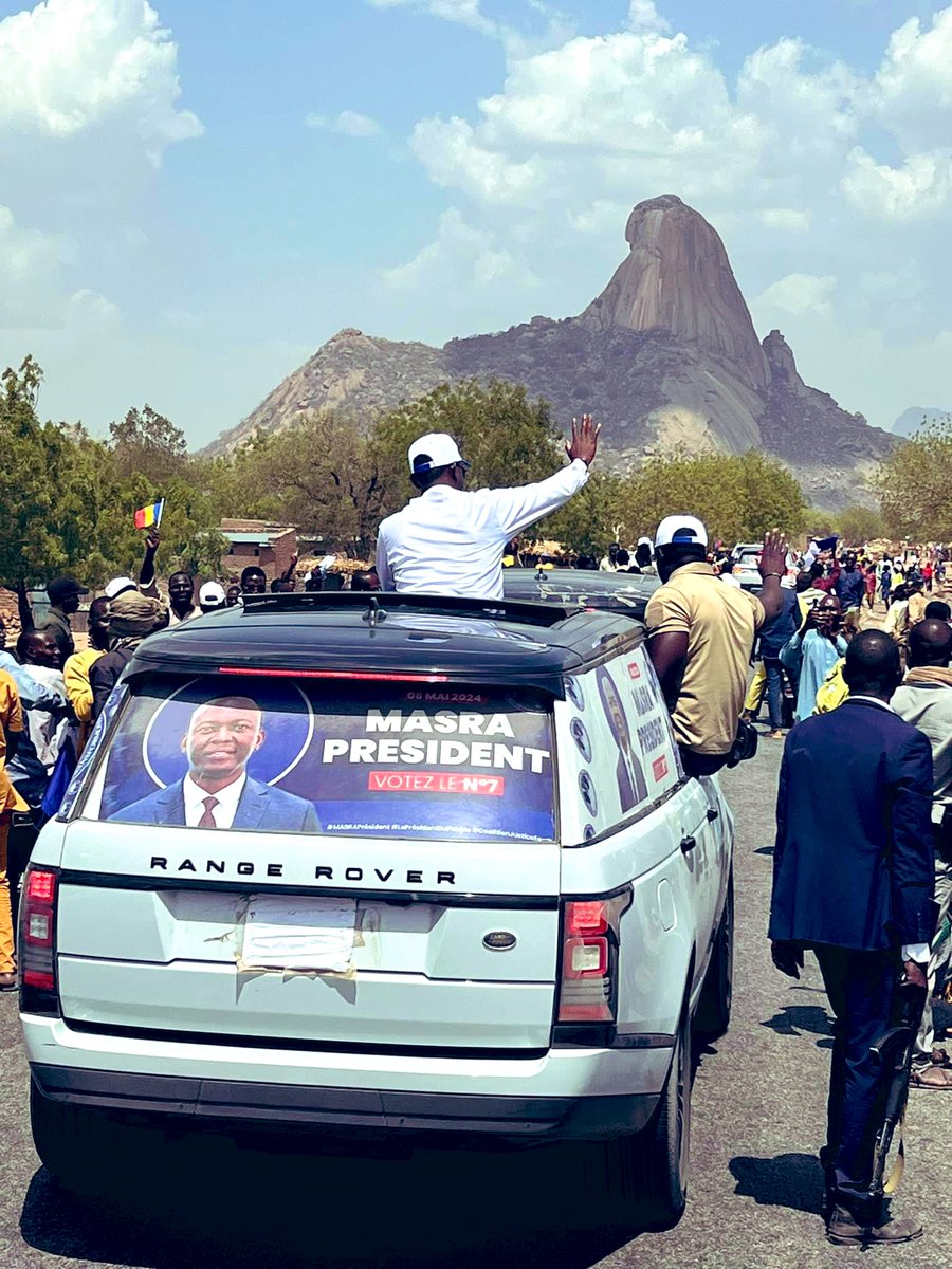 Merci #Mongo et le Grand Guéra de Peuple courageux. Ensemble nous allons enfin faire de la région et du Tchad une terre d’opportunités pour tous. Un sol riche, un Peuple vaillant qui n’attend qu’un leadership choisi pour le servir. #UnTchadDesPossibilitésEstLà #TchadNouveau