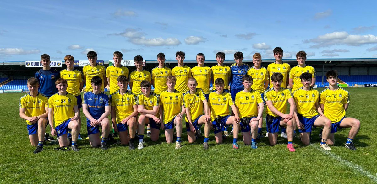 Well done to our U-17 hurlers who played Carlow & our U-16 footballers who played Longford yesterday. Many thanks to the managements of both teams for your continued support 💛💙💛💙 #rosgaa