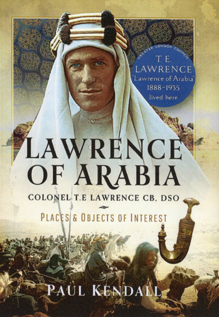 PaulKendall2's tweet photo. Kaffiyeh, robes and jambiya which belonged to Lawrence of Arabia.
Featured in Lawrence of Arabia by Paul Kendall, available @penswordbooks
https://t.co/vkj6WFdvd8
#LawrenceofArabia #TELawrence #arabrevolt #newbook #History #MiddleEast #Biography #worldwarI @PSHistory https://t.co/38oAO5hVO8