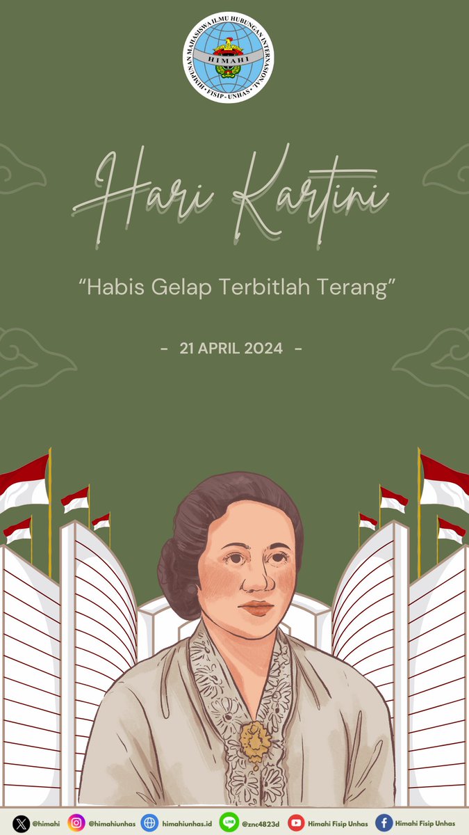 Selamat Hari Kartini Tetap menjadi perempuan yang menginspirasi dan memperjuangkan kebaikan. Think Globally, Act Locally!