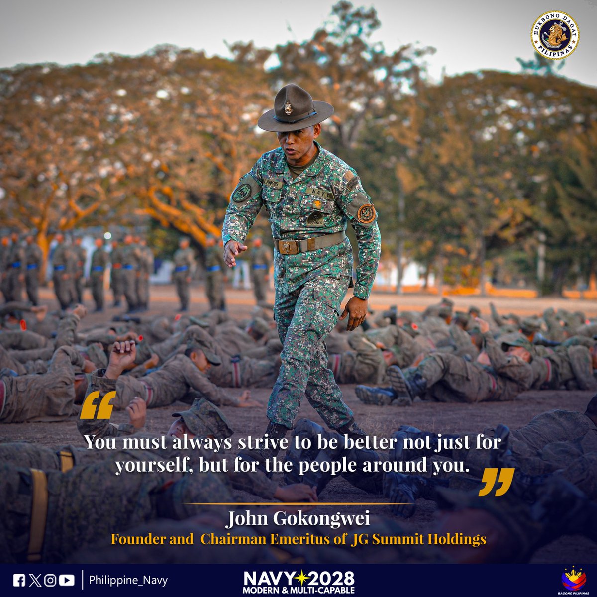 READ | The @Philippine_Navy's Leadership Quote for the Week. #ProtectingtheSeasSecuringOurFuture #ModernandMultiCapablePHNavy #AFPyoucanTRUST