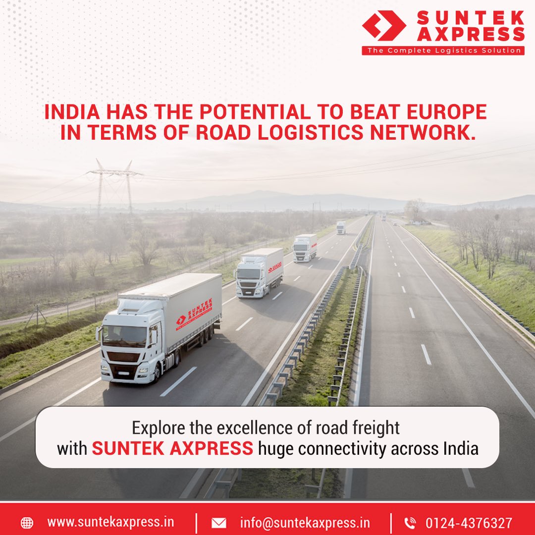 Unlock the power of road logistics with Suntek Axpress. From surpassing Europe's standards to optimizing your supply chain, we've got you covered.

#SuntekAxpress #logistics #logisticservices #railtransportation #supplychain #logisticssolutions #3PL #4PL #logisticscompany