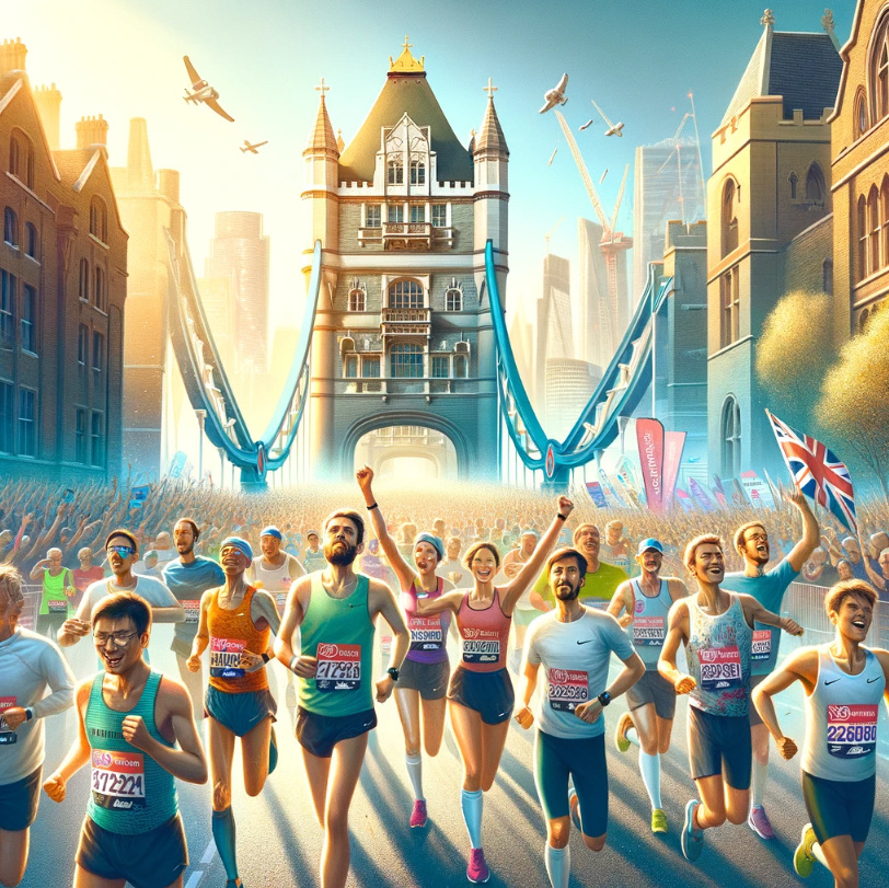 🎉 Good Luck to All Our Marathon Heroes! 🎉 Take in the energy of London, the cheering crowds, and the unforgettable atmosphere. Today, you're not just running a race; you're living a dream and creating memories that will last a lifetime. 💖💪 #LondonMarathon