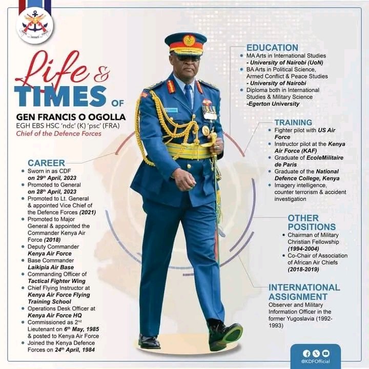 LaxzyK's tweet photo. A great man. A great bio. Being in the military provides an opportunity to learn and be the best you can. Till we meet again general.
Rest in peace 🕊️🕊️🕊️
@citizentvkenya 
@BaringoNews https://t.co/CyOF1vFChg