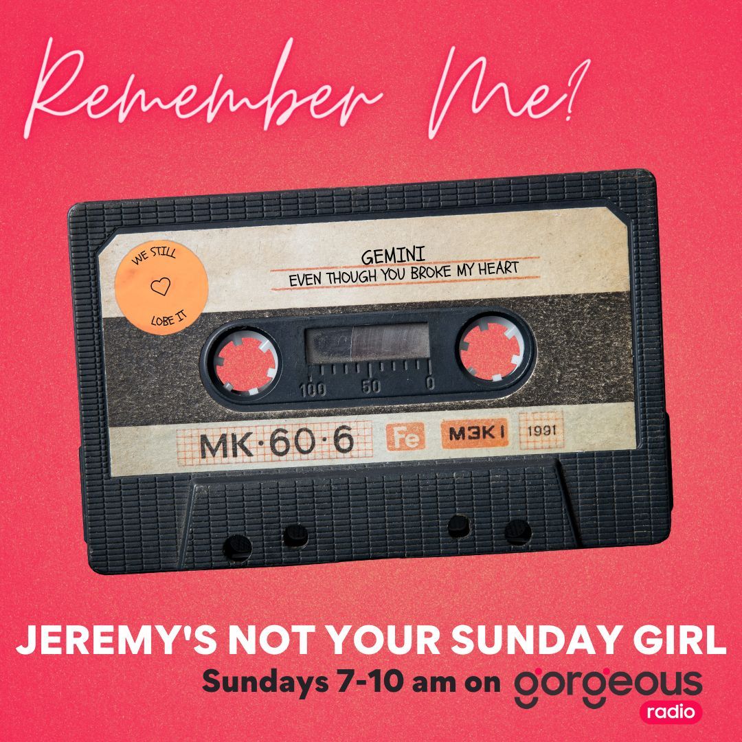 Anthony has been in touch with a song they love. This morning's #RememberMe is Gemini's Even Though You Broke My Heart #NowPlaying on @GorgeousRadioUK. Still to come: @brightlightx2 x @mykalkilgore, @themarias, @ScottyMcCreery, @AnnieDressner, @cian_ducrot & @JackValeroMusic.