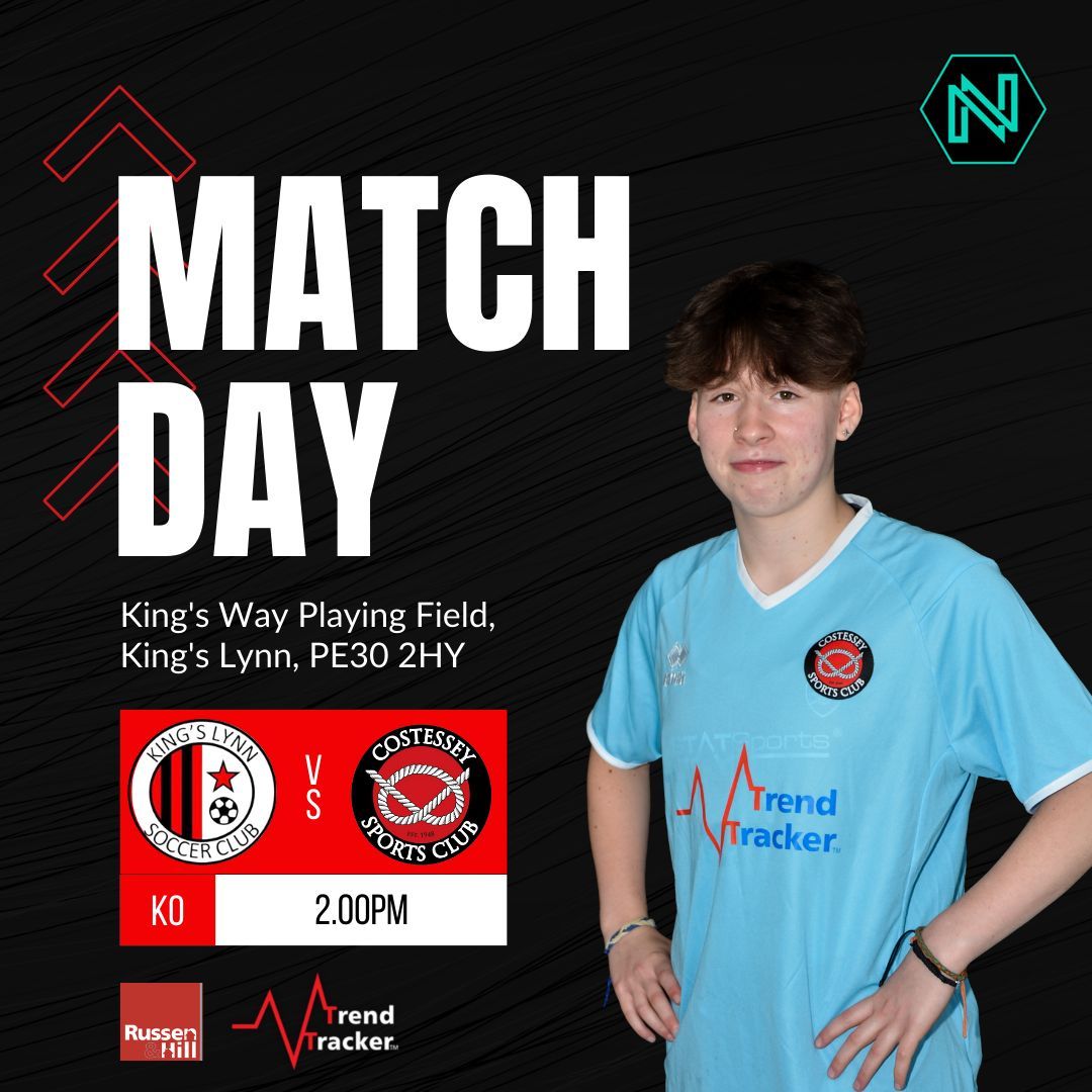 Match Day ⚽ 

🆚 @WomenKlsc
⏰ 2.00pm KO
📍(A) King's Way Playing Field, King's Lynn, Norfolk, PE30 2HY

Free entry, come along to support #thenorfolkreds 🔴 ⚫

#norfolkfootball
#hergametoo 
@nwgfl