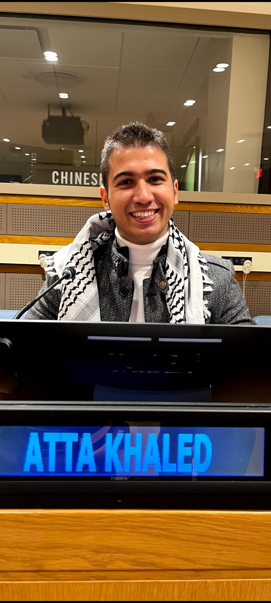 AttaKhaled1's tweet image. ⭐ I am proud of my participation along with the #sustainable_development envoys as a speaker in the regional session of the Arab world within the political conference implemented by the United Nations Economic and Social Council #ECOSOC at its headquarters in #NewYork. 🇺🇳