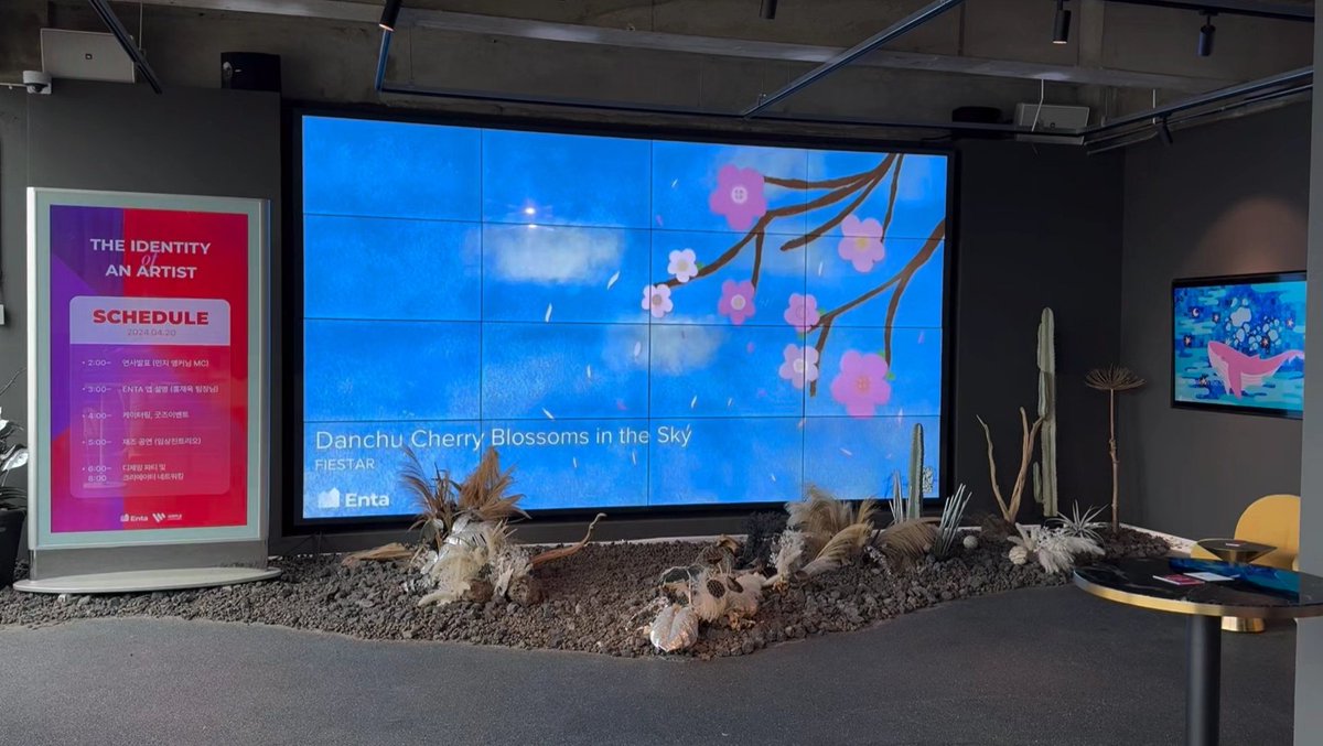 Enta 모바일앱 정식 오픈 기념, 
엔타 크리에이터 156인의 단체전! 
&lt;THE IDENTITY of AN ARTIST&gt;가 성황리에 마무리 되었습니다.🌟

함께 전시에 참여할수있게 해주신 ENTA <a href="/_NFTtown_/">NFTtown</a> ,<a href="/ArtNGallery/">ArtNGallery HAN</a>,
<a href="/HANSENS8011/">HAN 🌛 NFTNYC2024</a> 외 준비작가님들
 감사드립니다.