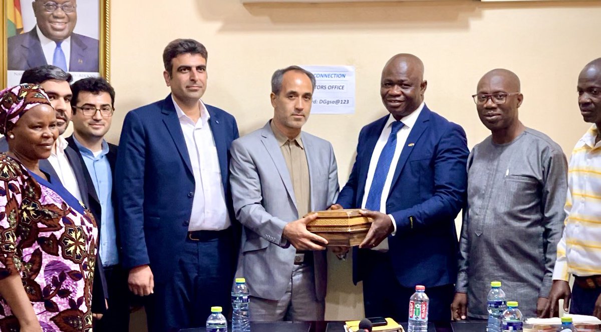 ggsa_official's tweet photo. The GGSA was privileged to host a high-powered delegation from the “Geological Survey and Mineral Exploration” of the Islamic Republic of Iran on the 17th and 18th of April 2024…(1/3) https://t.co/10r1gNbfch