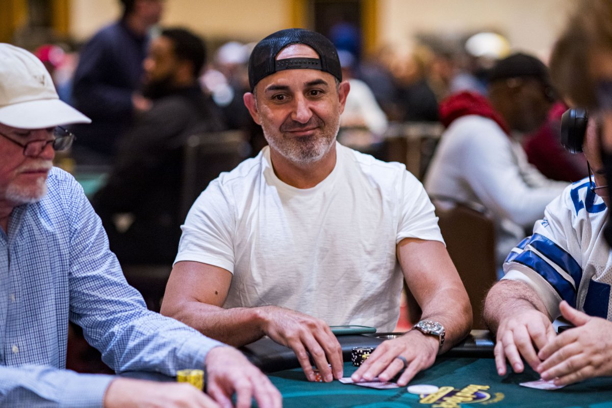 WPT's tweet photo. Day 1B comes to a close in our $3,500 @WPT Seminole Hard Rock Poker Showdown Championship @HardRockHolly! 🎸🏆
Today's flight saw a total of 924 entries, bringing our total number to 1,869 entries.
We saw #WPTDeepstacks Champion @Mawkswell bag the chip lead with a number of notables and champions also surviving to Day 2 including @JoshuaArieh, @ChancesCards and @TheBradOwen to name a few.
Day 2 kicks off tomorrow at 12pm local time with 644 returning and 234 making the money!
Top Stacks:
1. Maxwell Young - 623,000 (249 bb)
2. Valeriy Pak - 530,000 (212 bb)
3. Gregory Wilson - 455,500 (182 bb)
End of Day 1B: https://t.co/Xrj1LSO59r
