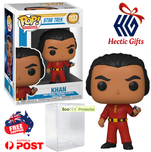 NEW- Funko POP! Star Trek- Khan Vinyl POP bundled with EcoTek Case

ow.ly/nYZ950QqREt

#New #HecticGifts #FunkoPOP #StarTrek #Khan #Vinyl #POP #Figurine #Bundled #EcoTek #Premium #ProtectorCase #Collectible #FreeShipping #AustraliaWide #FastShipping