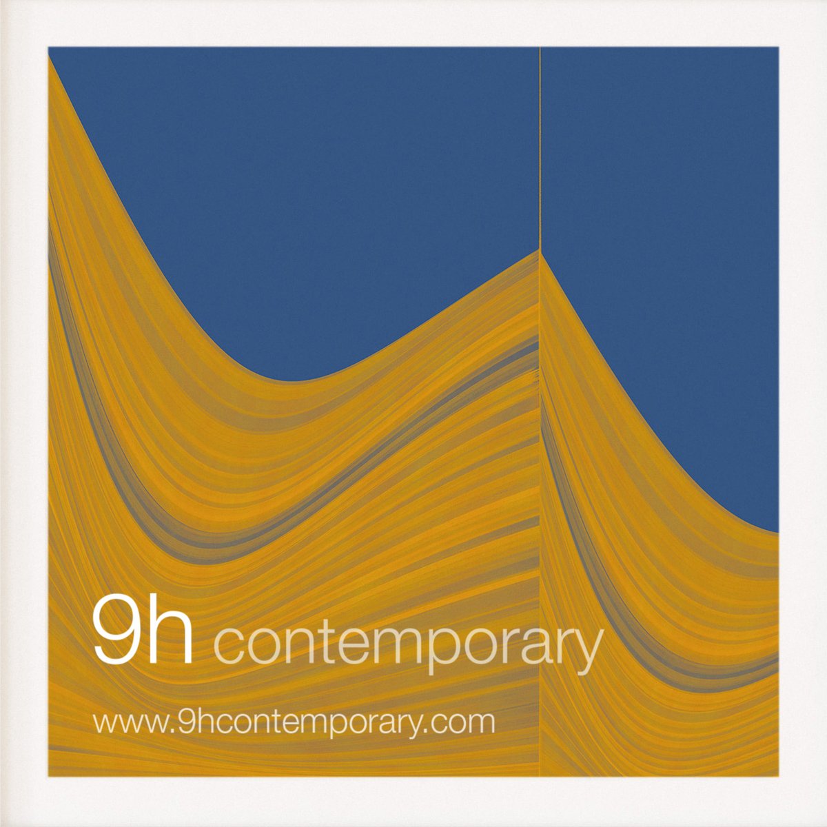 An original piece by 9h. This artwork has a sense of movement and dimensional depth, that is captured and alluring to the eye. #contemporary #artwork #modernart #gallery #wallartforsale 9hcontemporary.com