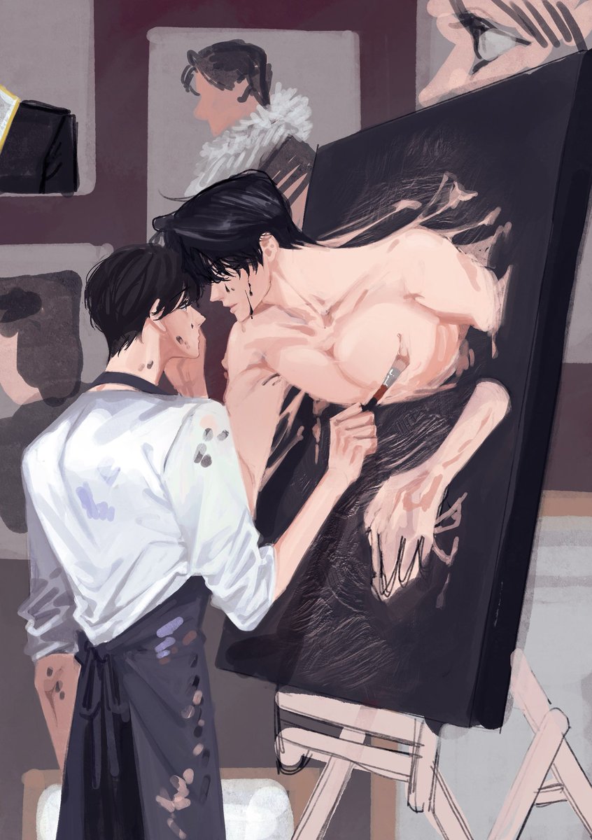 orvgeun's tweet photo. 화가를 사랑한 그림 https://t.co/so3i30qs5A
