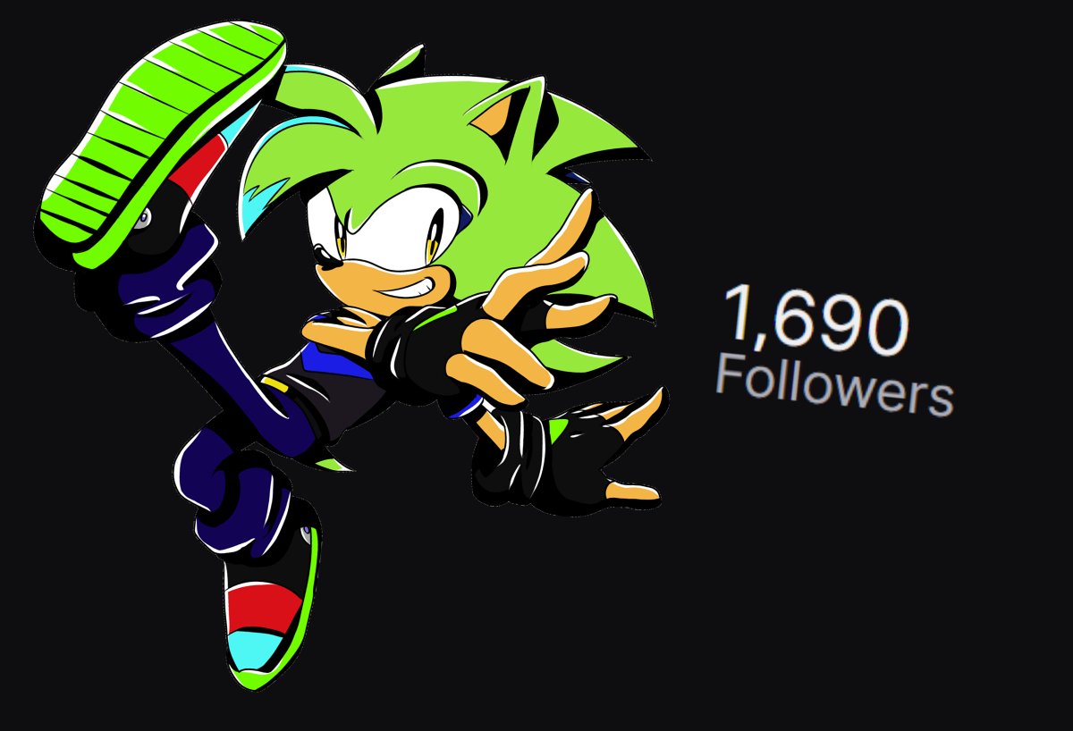 We're 10 follows away from 1.7K, crazy! Let's see if we can snab that this week. 🔥 I play mostly platformers, but I love all things video games. Maybe some retweets to spread awareness of this lil ol' scrimblo~?✨ 💚twitch .tv/zachandzonic💚
