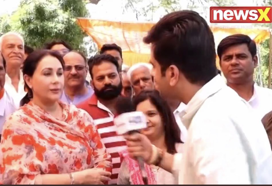 Interviewed #Rajasthan Deputy CM #DiyaKumari on #LokSabhaElections2024 for #NewsX & #IndiaNews !! @KumariDiya @NewsX @IndiaNews_itv #LokSabhaElection2024 #Jaipur #LokSabha #JaipurRoyalFamily #Election2024