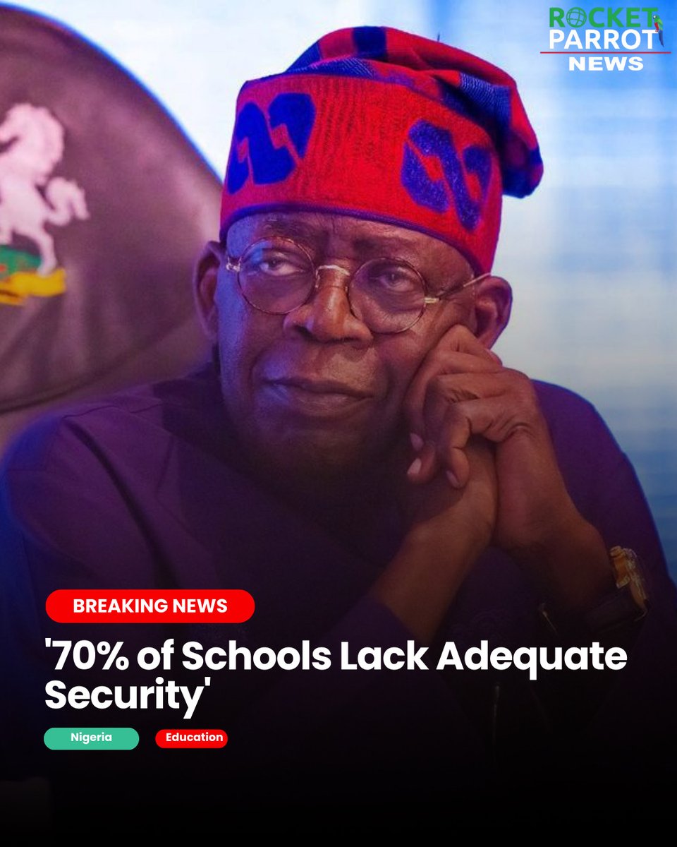 Disturbing revelation from National Safe School Response Coordination Centre Commander, Hameed Abodunrin, highlighting the dire security situation in over 70% of Nigerian schools. 

Click link in bio to read more!

#SchoolSecurity #SafeEducation
