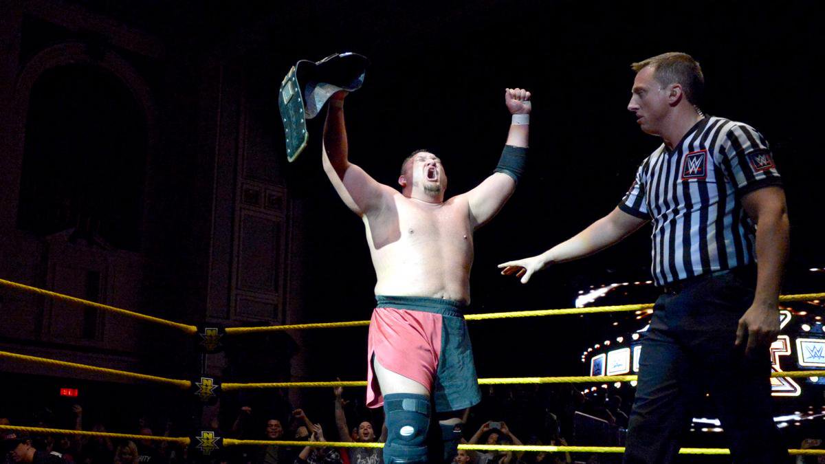 On this day in 2016, @SamoaJoe won the NXT Championship for the 1st time #WWE #WWENXT #NXT #NXTTitle #NXTChampionship